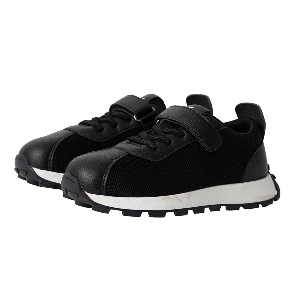 르까프 키즈(LECAF KIDS) 키즈 르버디 운동화 블랙화이트 LE5S349BWT