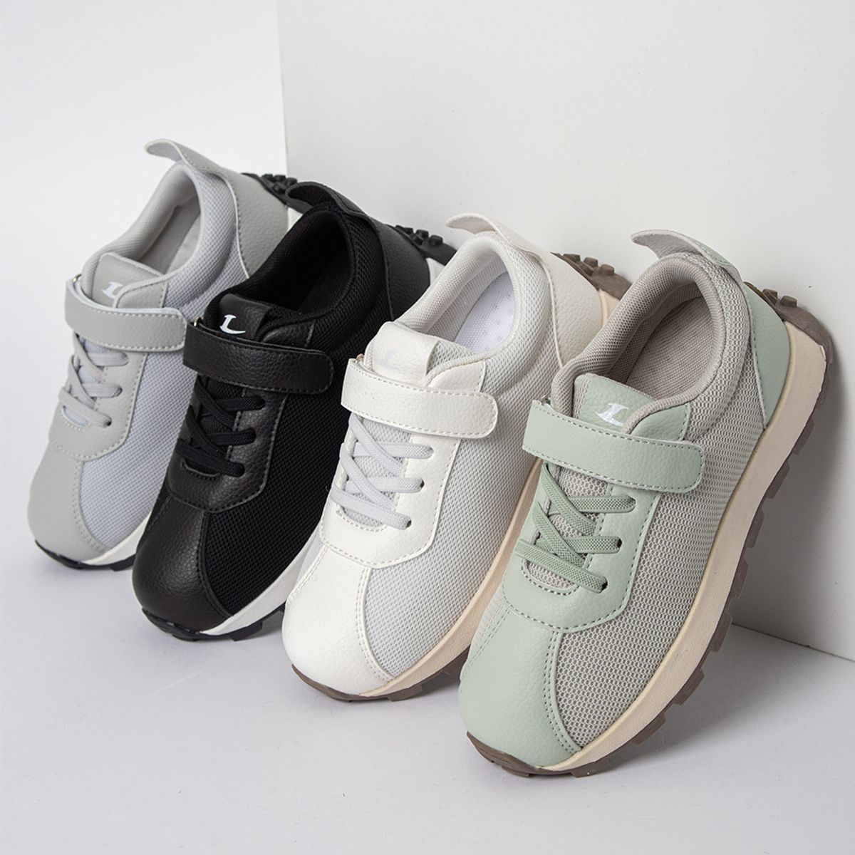 르까프 키즈(LECAF KIDS) 키즈 르버디 운동화 그린 LE5S349GRN