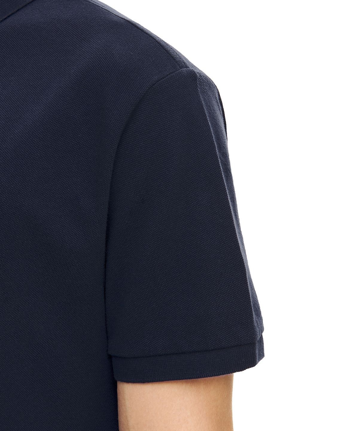 폴로 랄프 로렌(POLO RALPH LAUREN) 커스텀 슬림핏 메시 폴로 셔츠-블루