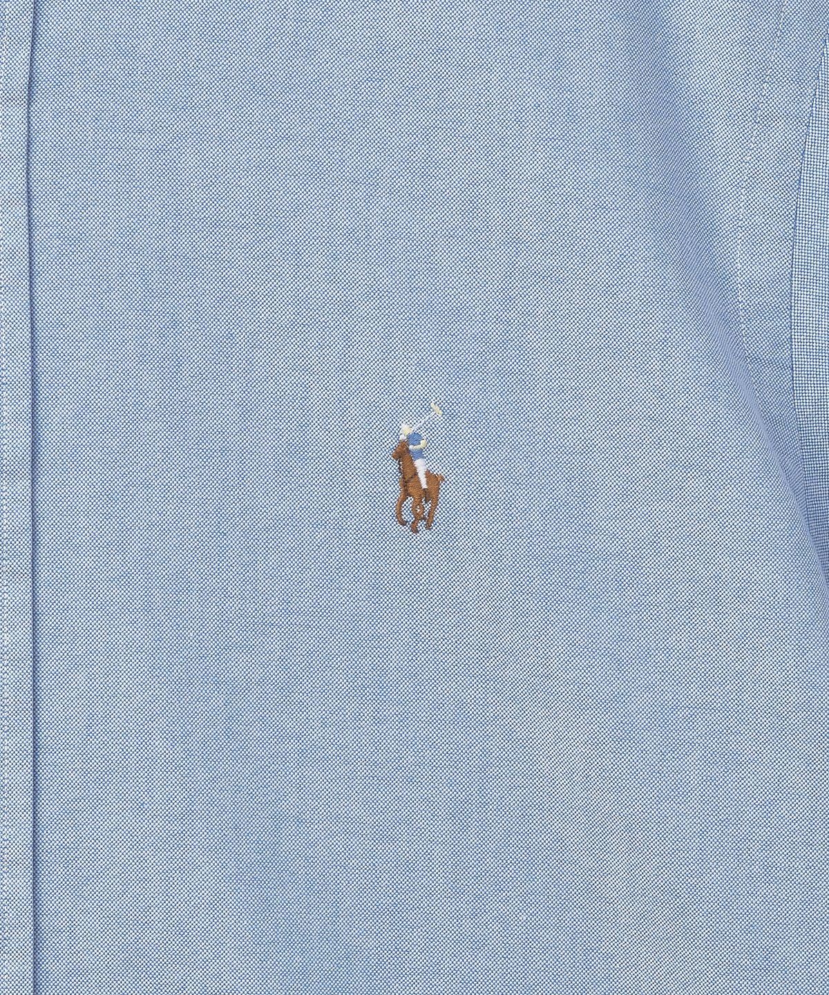 폴로 랄프 로렌(POLO RALPH LAUREN) 커스텀핏 옥스포드 셔츠-블루