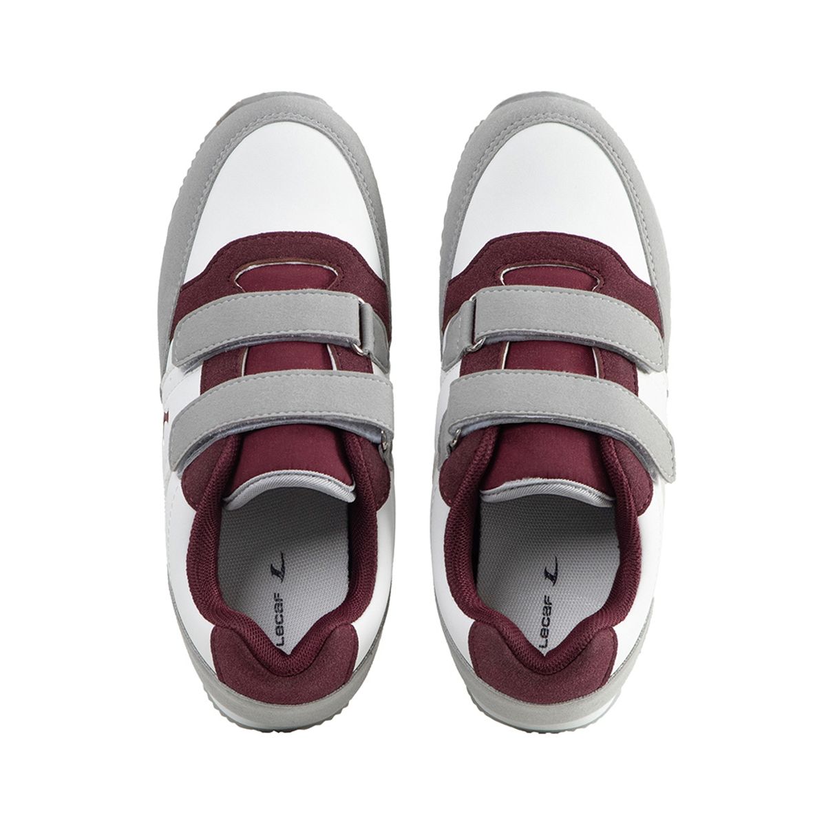 르까프 키즈(LECAF KIDS) 키즈 루조이 운동화 화이트그레이 LE5F301WGY