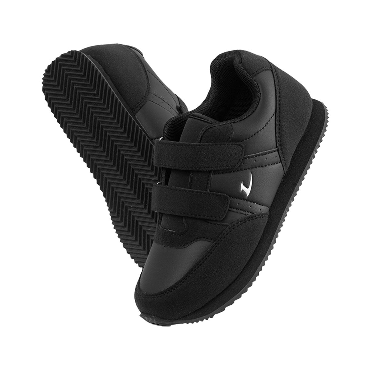르까프 키즈(LECAF KIDS) 키즈 루조이 운동화 블랙 LE5F301BLK