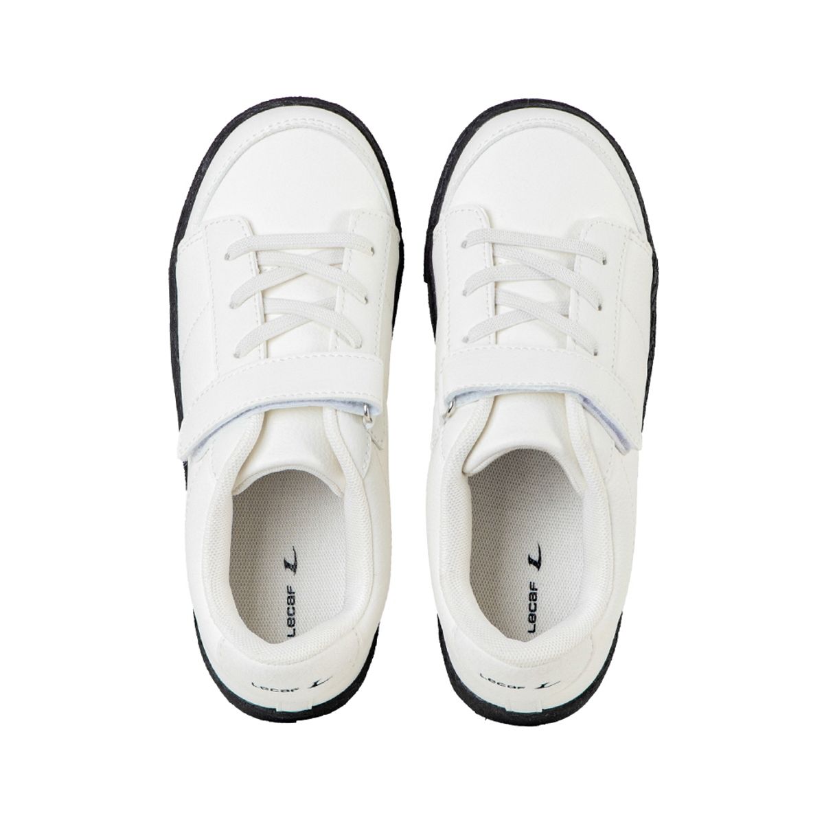 르까프 키즈(LECAF KIDS) 키즈 디시 운동화 블랙화이트 LE5F304BWH