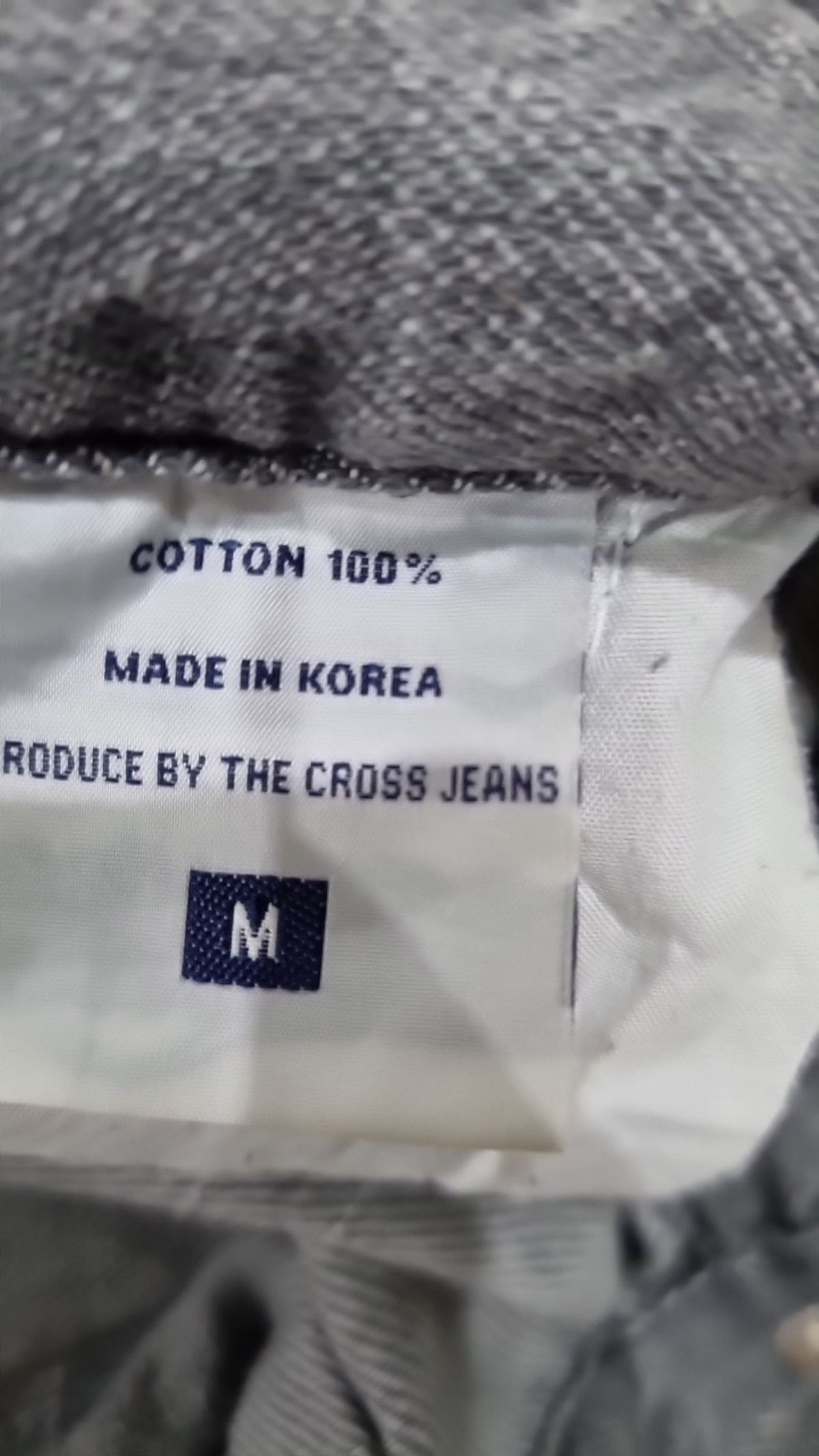 크로스진스(THECROSS JEANS.CO) 청/데님 팬츠 M