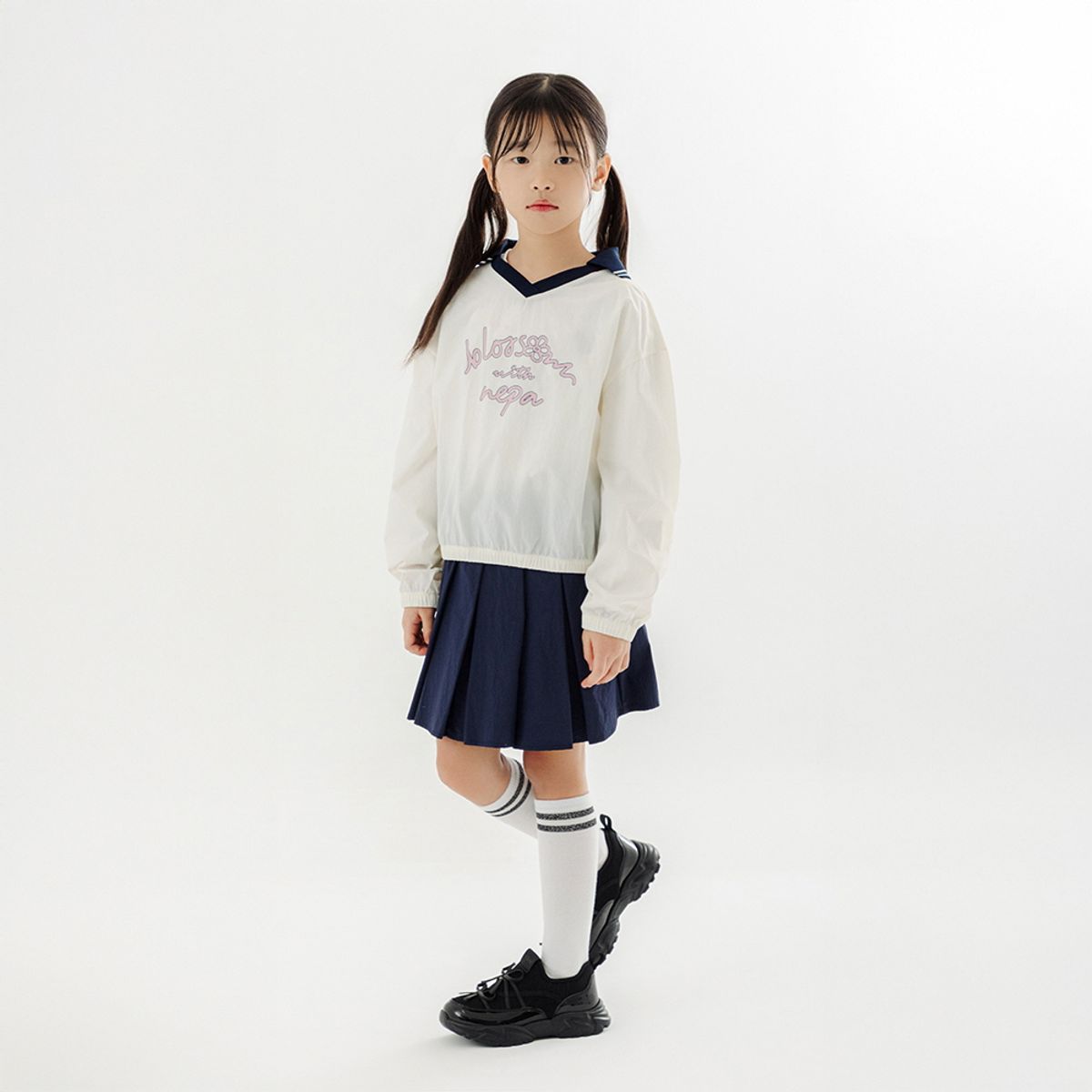 네파 키즈 악세서리(NEPAKIDS ACC) 스테이 슬립온 블랙 NE6SS55BLK