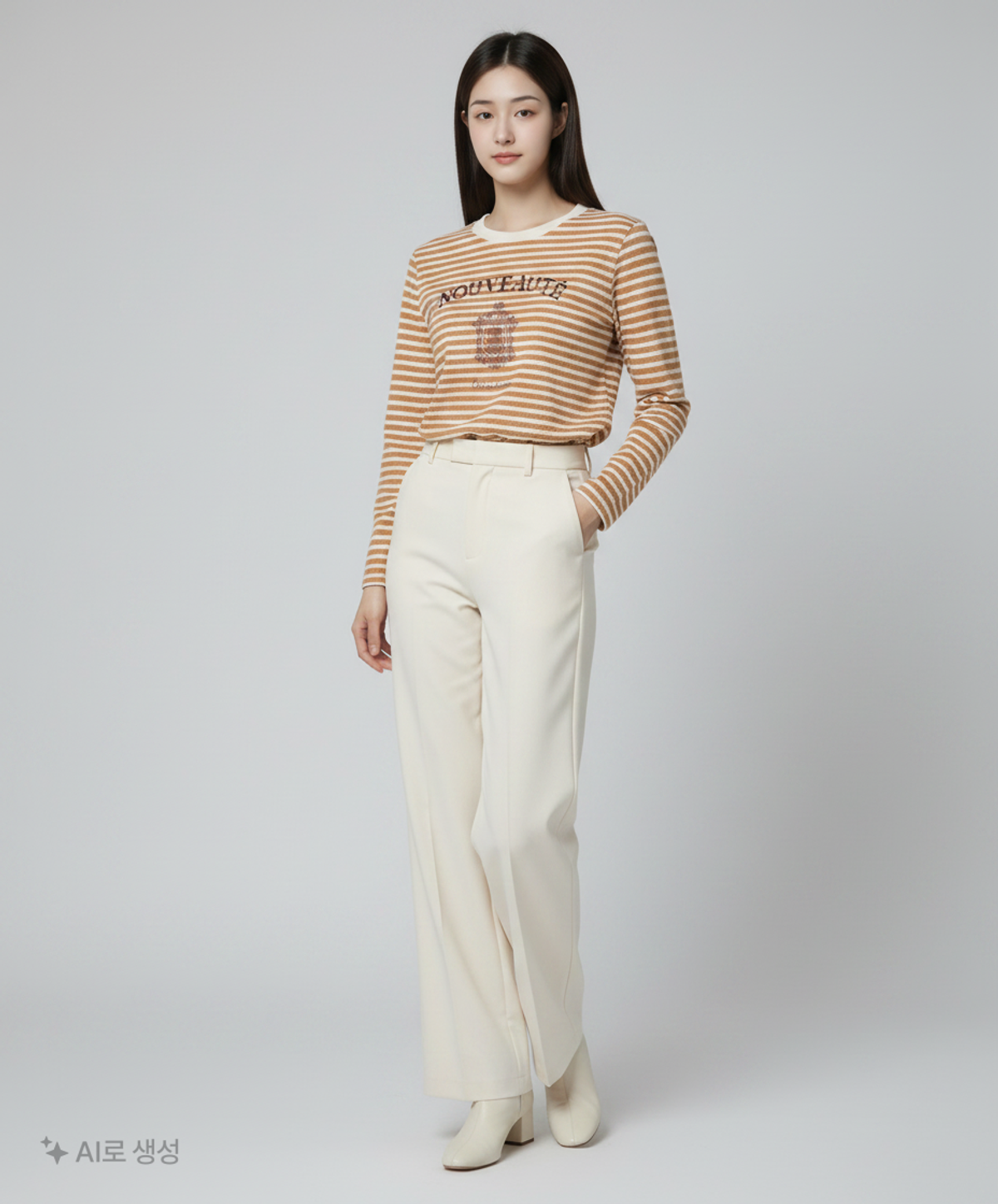 비비올리비아(VVOLIVIA) 긴소매 티셔츠 95