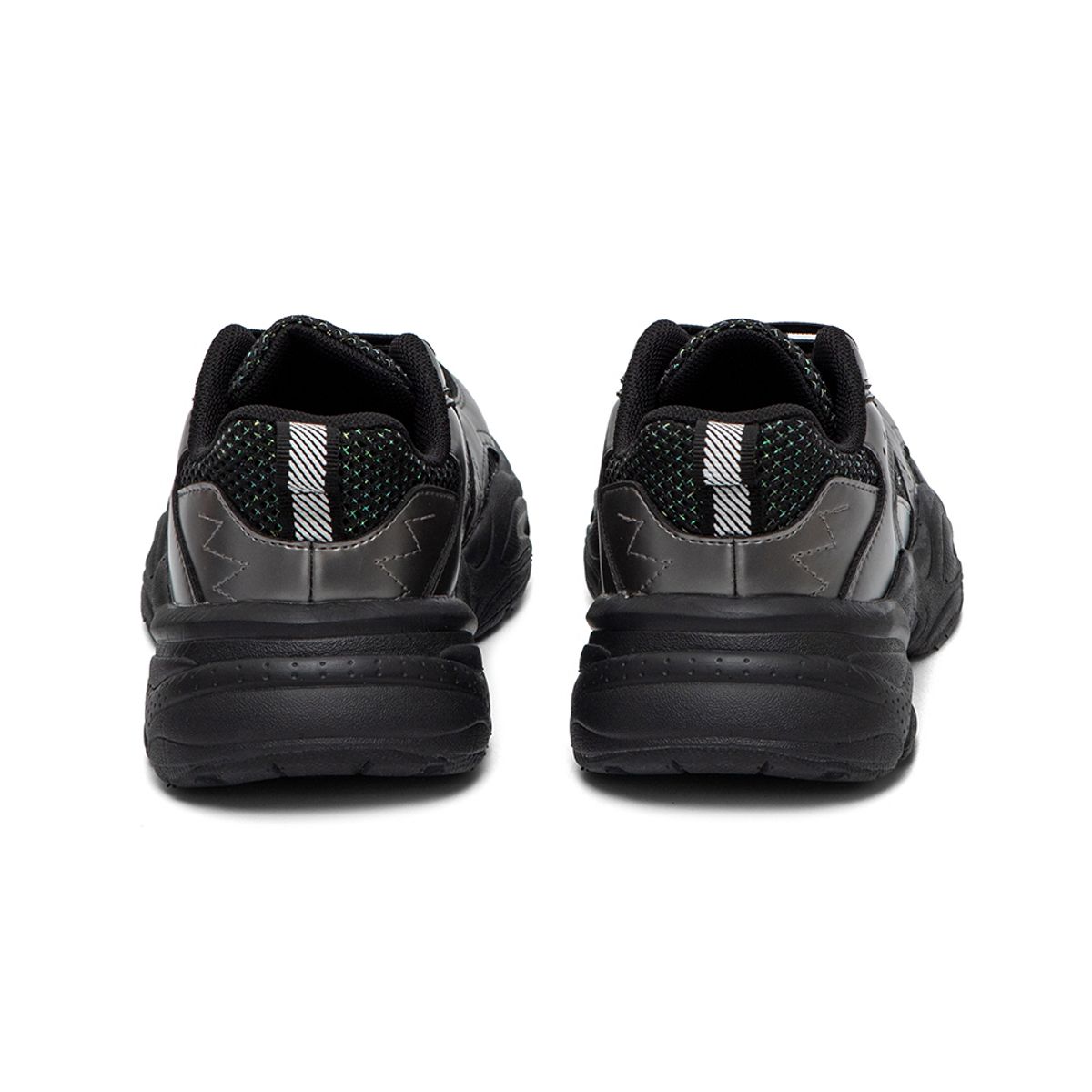 네파 키즈 악세서리(NEPAKIDS ACC) 레이블 런닝화 블랙 NE6SS54BLK