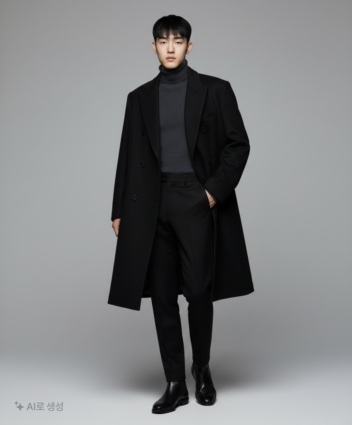무신사 스탠다드(MUSINSA STANDARD) 겨울 기타 코트 L