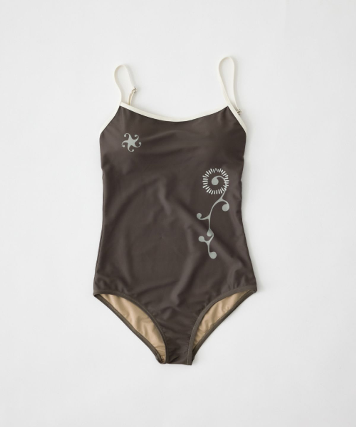 하타(HATA) Graphic Monokini_Brown
