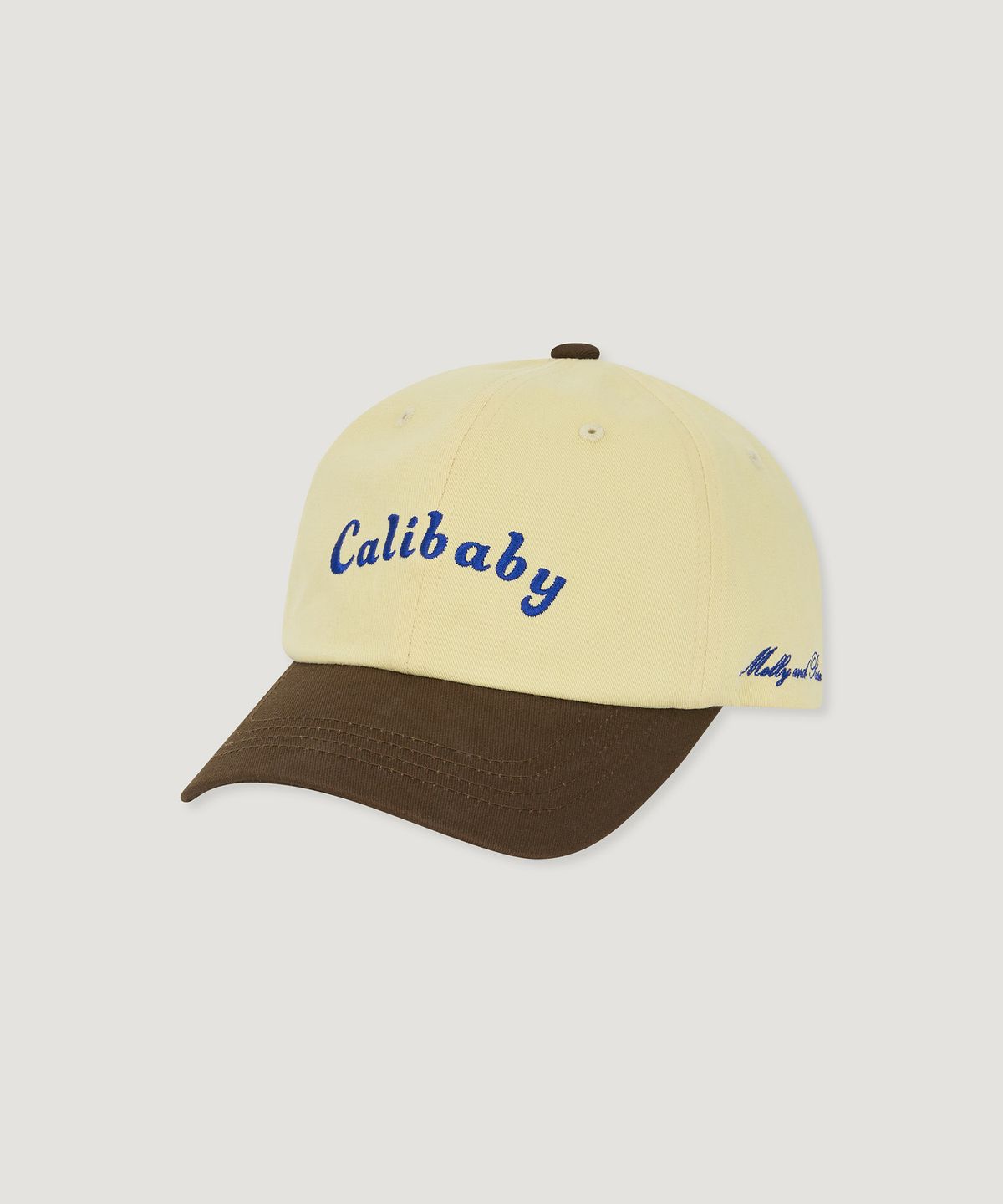 멜리앤로즈(MELLY&ROSE) Calibaby 투톤 볼캡(315352)_YELLOW