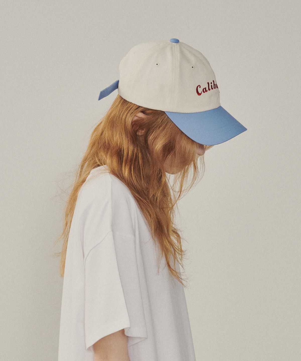 멜리앤로즈(MELLY&ROSE) Calibaby 투톤 볼캡(315352)_CREAM