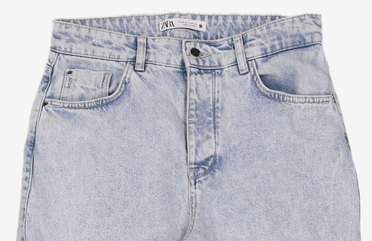 자라(ZARA) 청/데님 팬츠 38