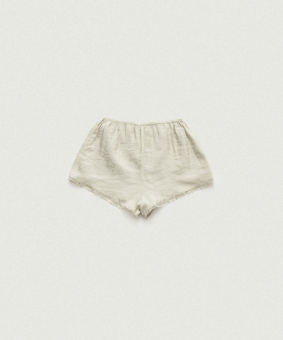 더바넷(THEBARNNET) Moire Satin Lace Shorts_Mint