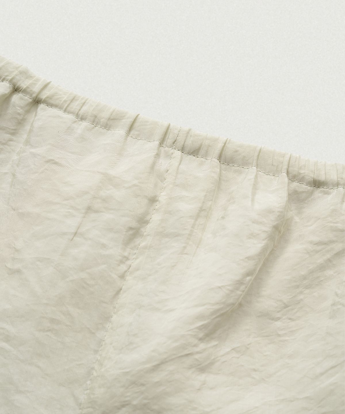 더바넷(THEBARNNET) Moire Satin Lace Shorts_Mint