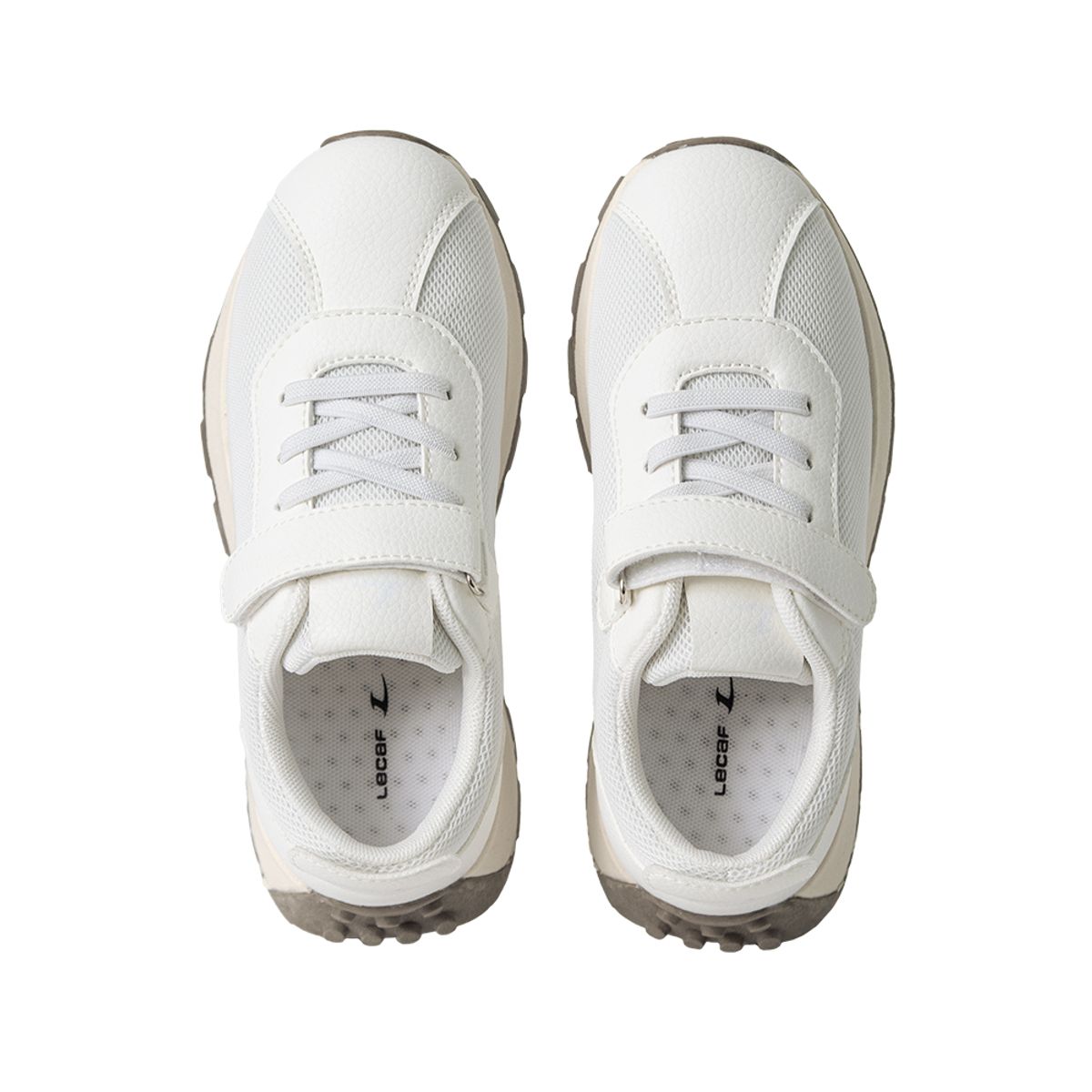 르까프 키즈(LECAF KIDS) 키즈 르버디 운동화 아이보리 LE5S349IVO