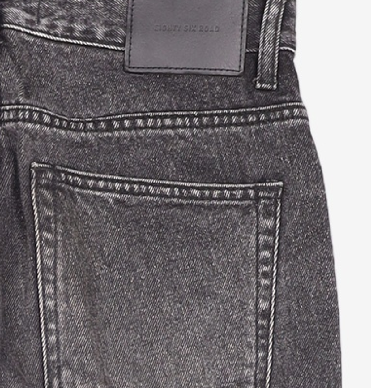 86로드(86ROAD) BLACK NORMAL CHIP / CROP TAPERED 28
