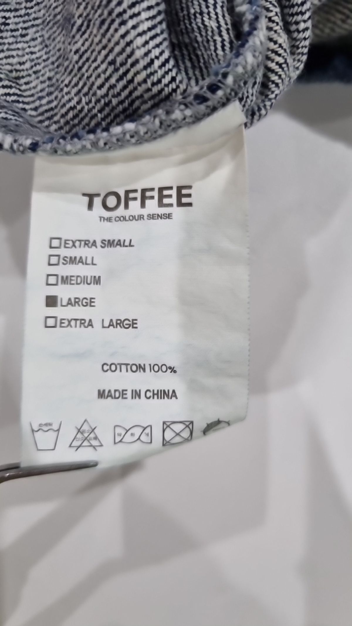 토피(TOFFEE) 캐주얼 셔츠 L
