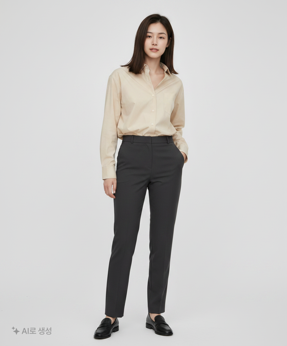 수아레(SUARE) 캐주얼 셔츠 L