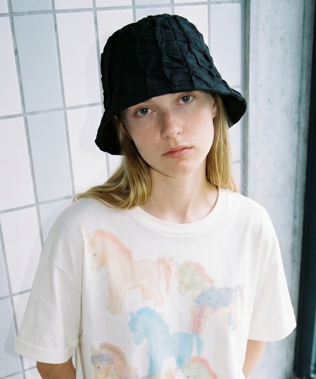 시눈(SINOON) Bucket Hat (Black)
