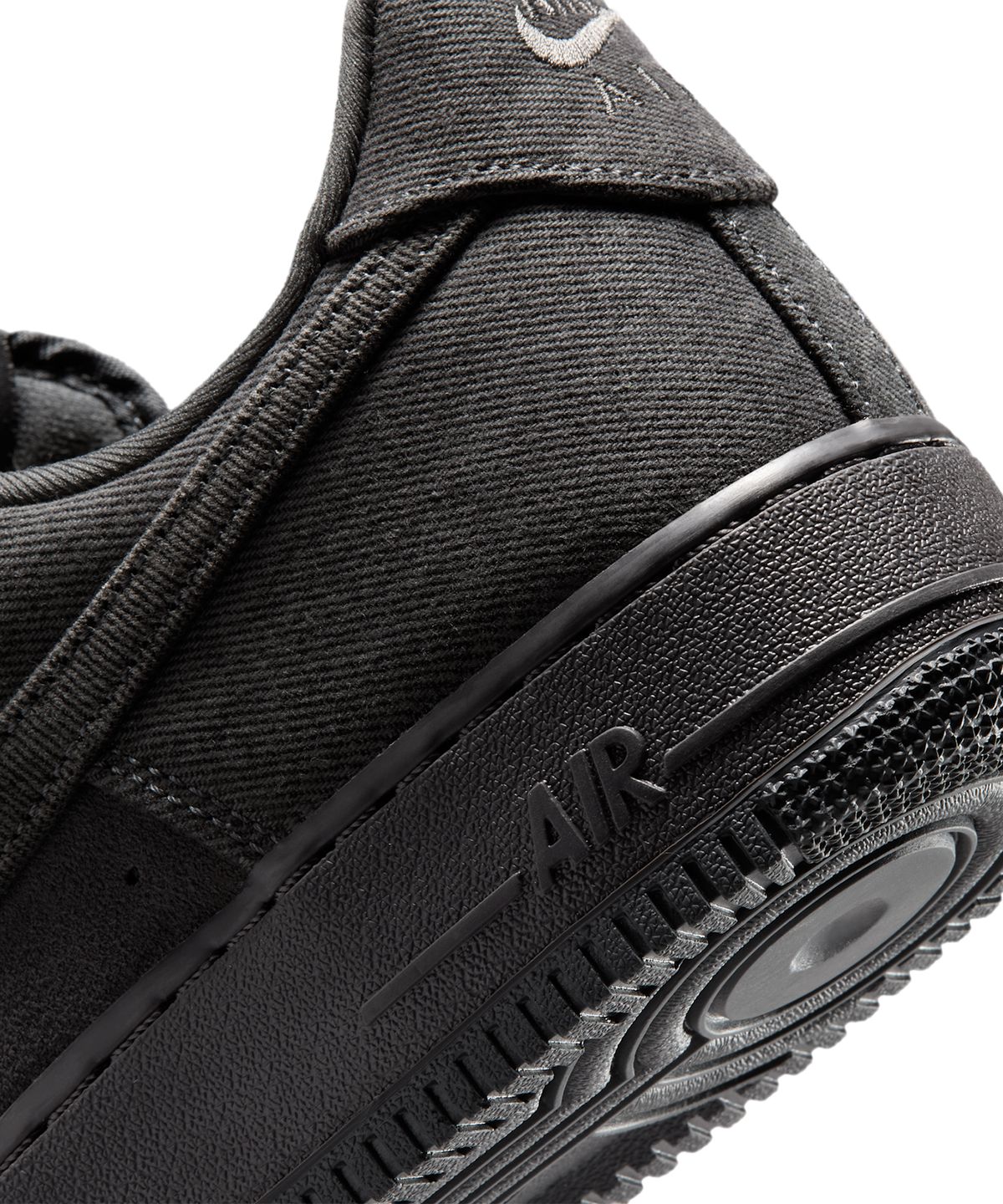 나이키(NIKE) 에어 포스 1 07 LV8 데님 M - 앤트러사이트:미디엄 애쉬:메탈릭 실버:앤트러사이트 / IR0951-003