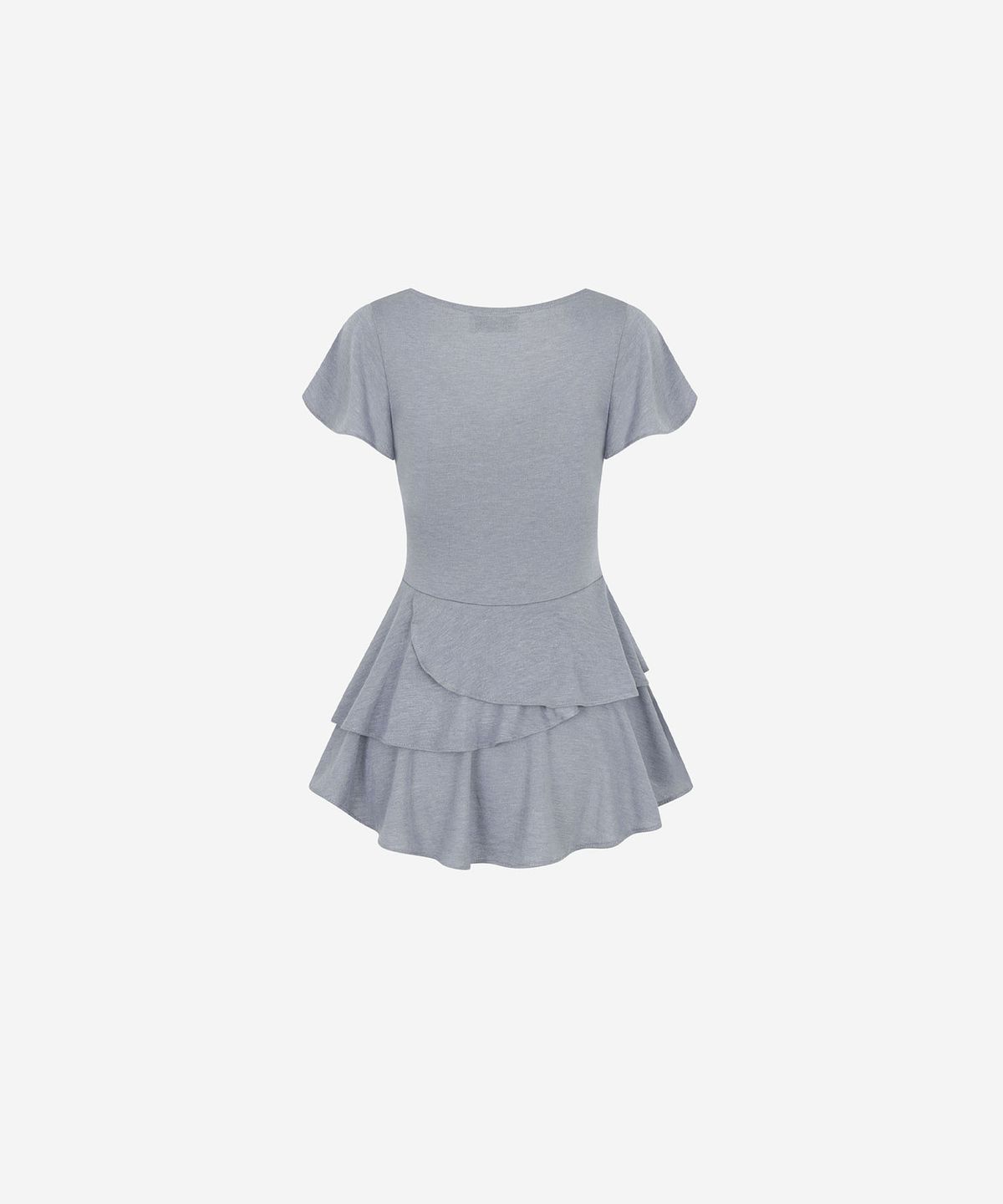 뉴얼린(NEWALRIN) Swan Draping Shawl Blouse (3Colors)