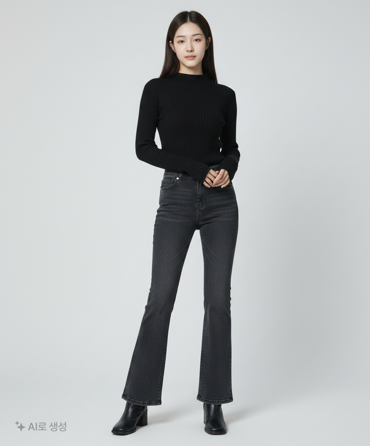 미쏘(MIXXO) 청/데님 팬츠 26