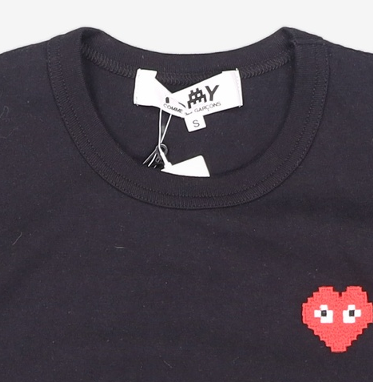 꼼데가르송 플레이(COMME DES GARCONS PLAY) 반소매 티셔츠 S