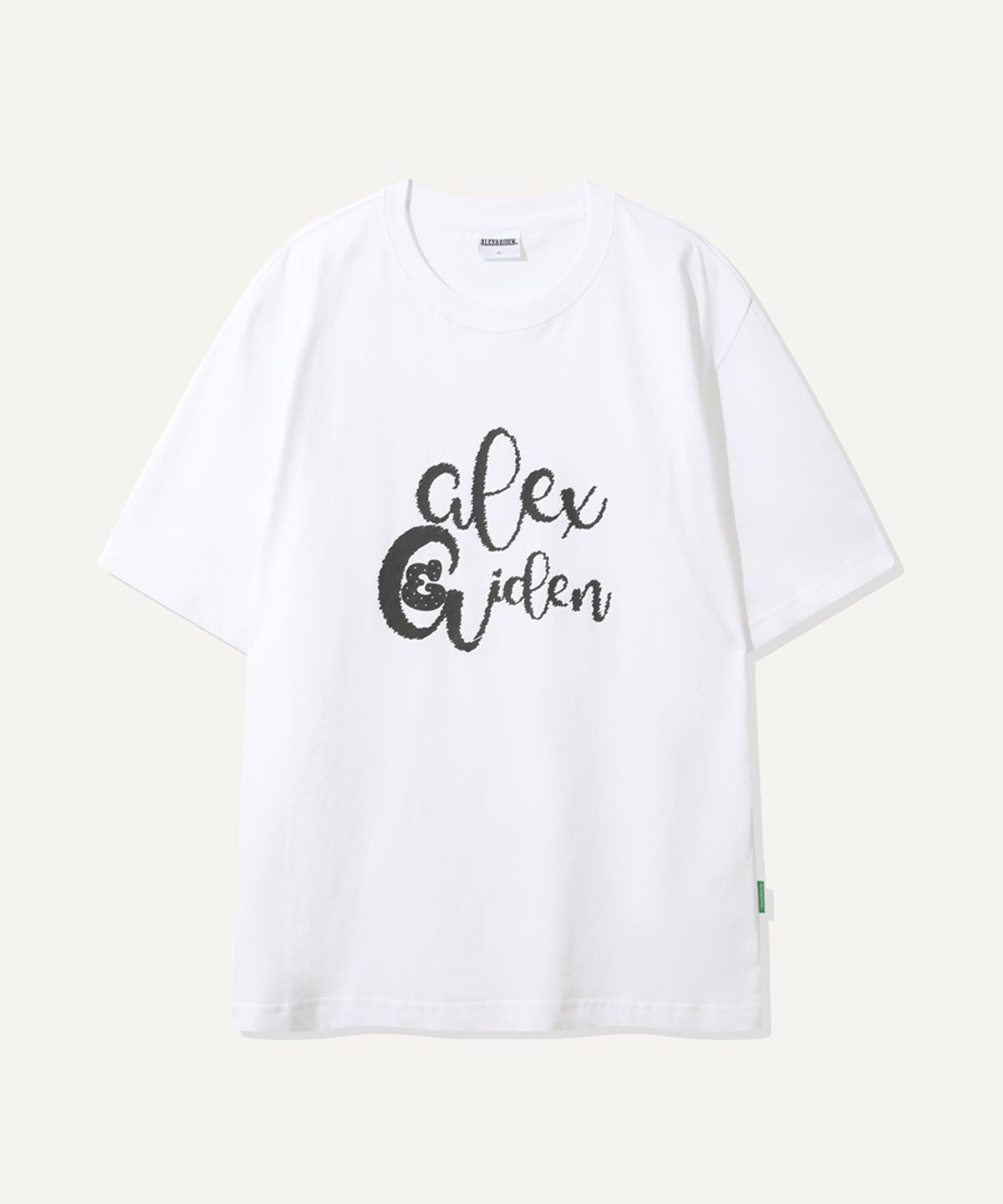 알렉스앤에이든(ALEXNAIDEN) 스크리블 반팔티
