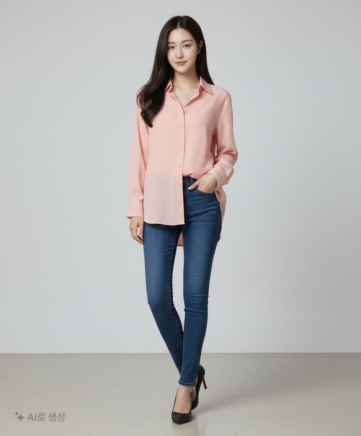 유니클로(UNIQLO) 캐주얼 셔츠 L