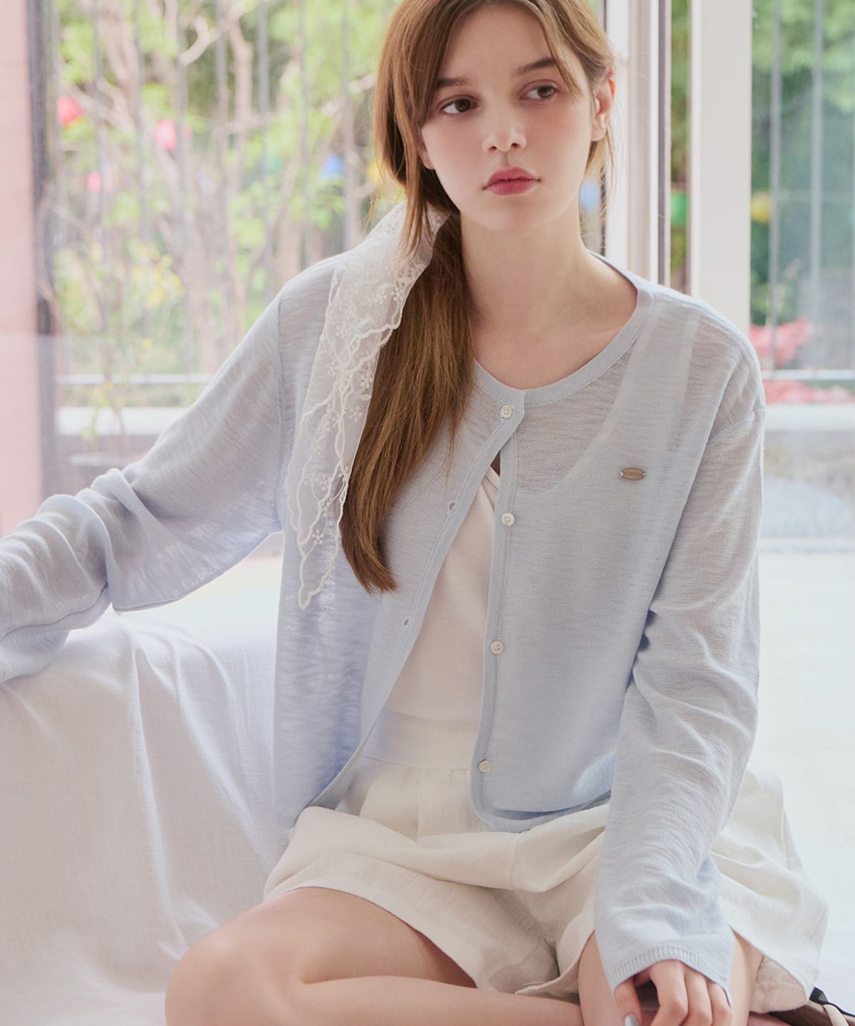 루시다(LUSIDA) 린드 슬라브 썸머 가디건_4 Colors