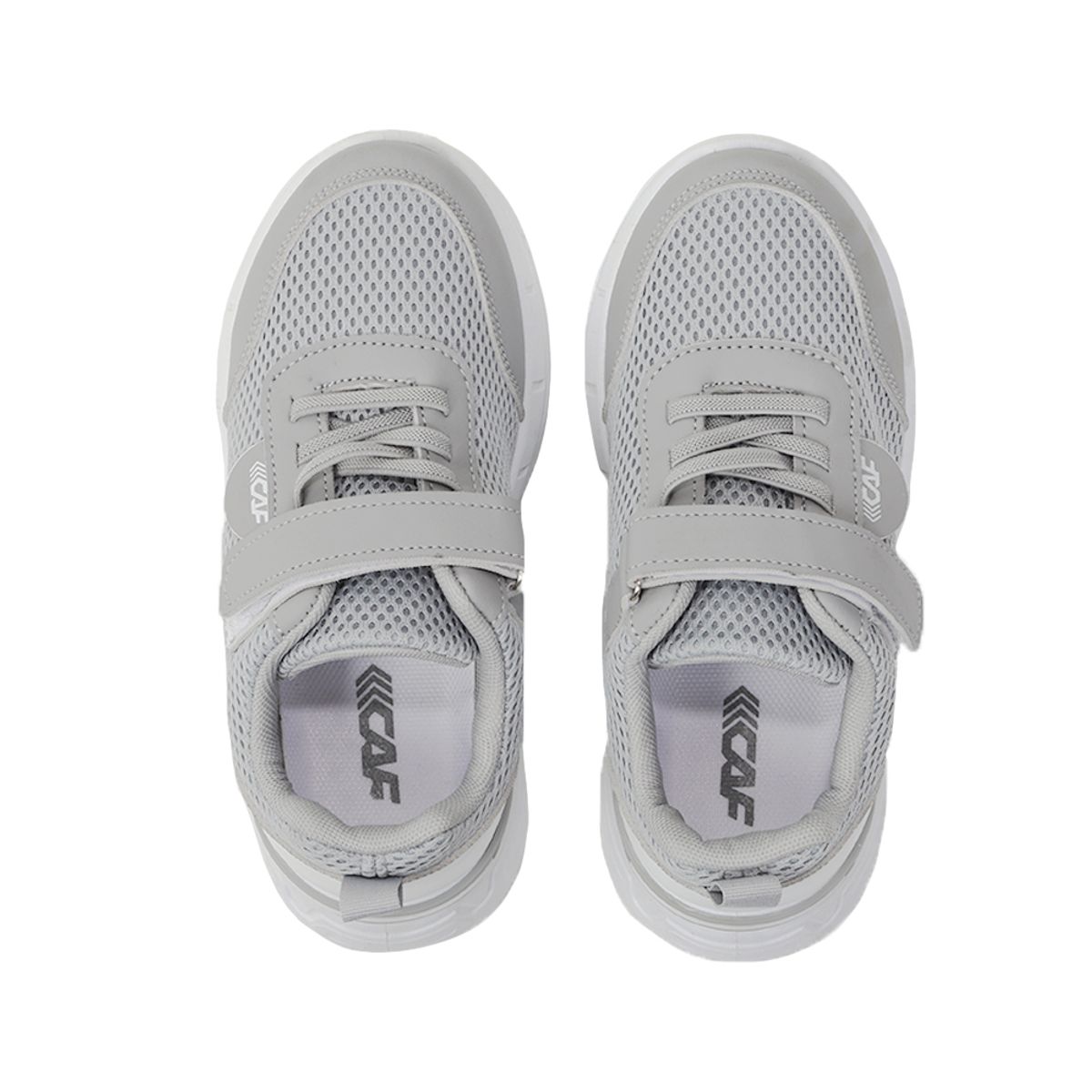 르까프 키즈(LECAF KIDS) 키즈 마일 운동화 그레이 LE4W156GRY