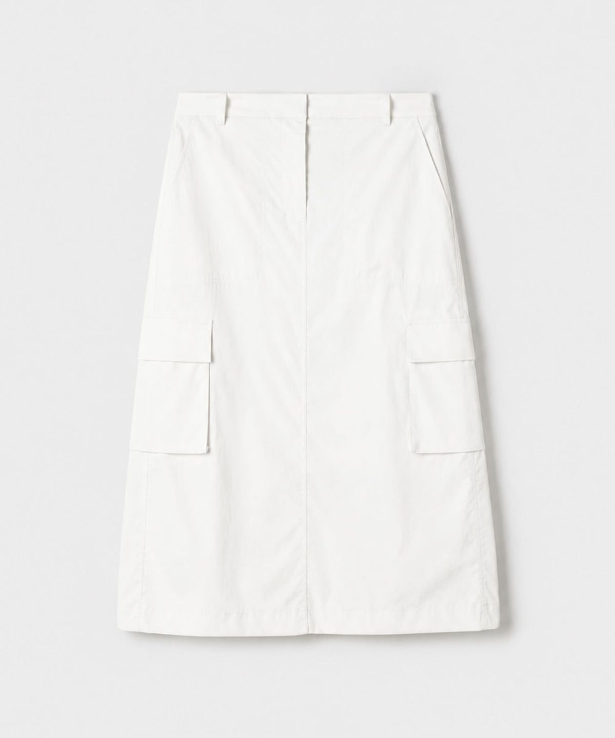 스파오(SPAO) 카고 롱 스커트 (나일론)_SPWHG26G01