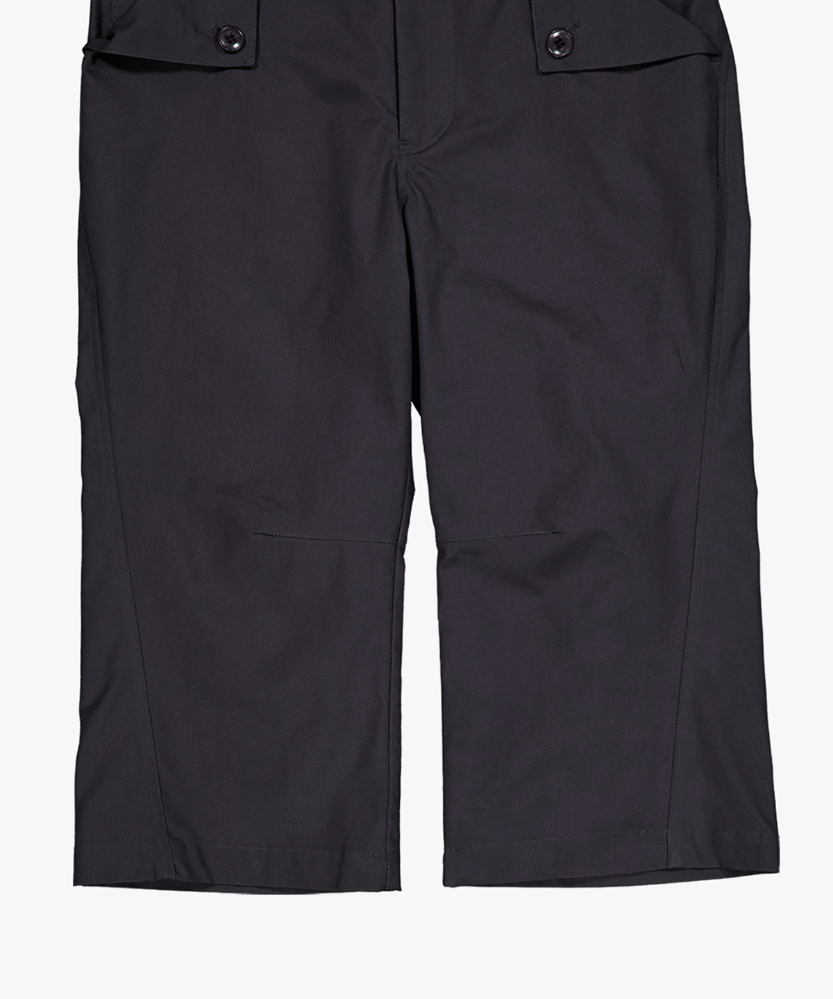 파버(FABEUR) BUTTON CAPRI PANTS (CHARCOAL)