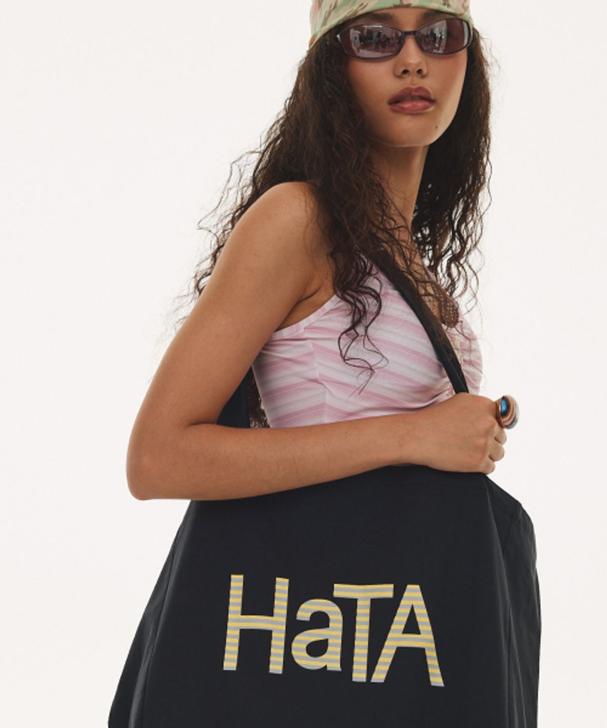 하타(HATA) Signature Eco Bag_Charcoal