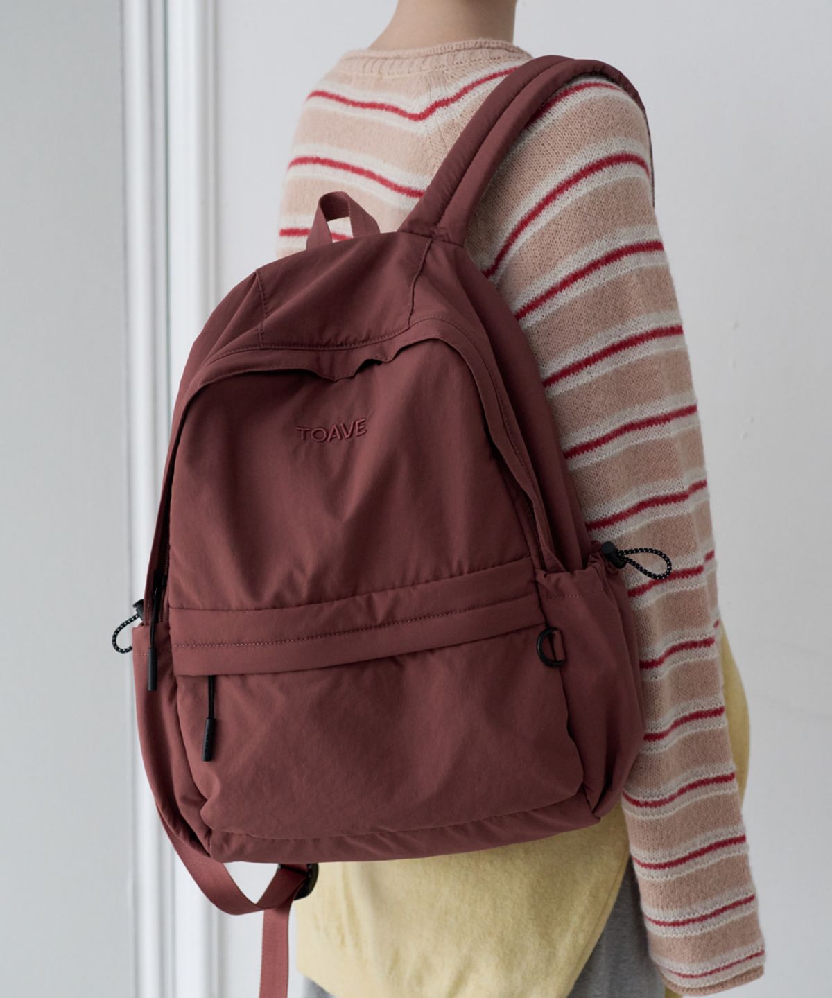 토아베(TOAVE) Nova Round Backpack (Plum)