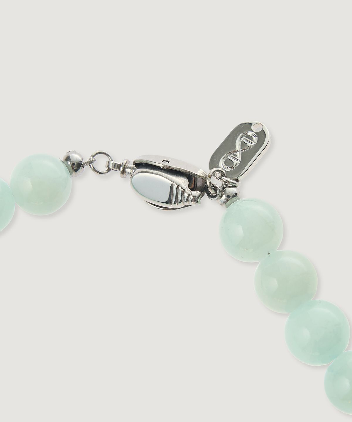 멜리앤로즈(MELLY&ROSE) Green Angelite 네크리스(315341)