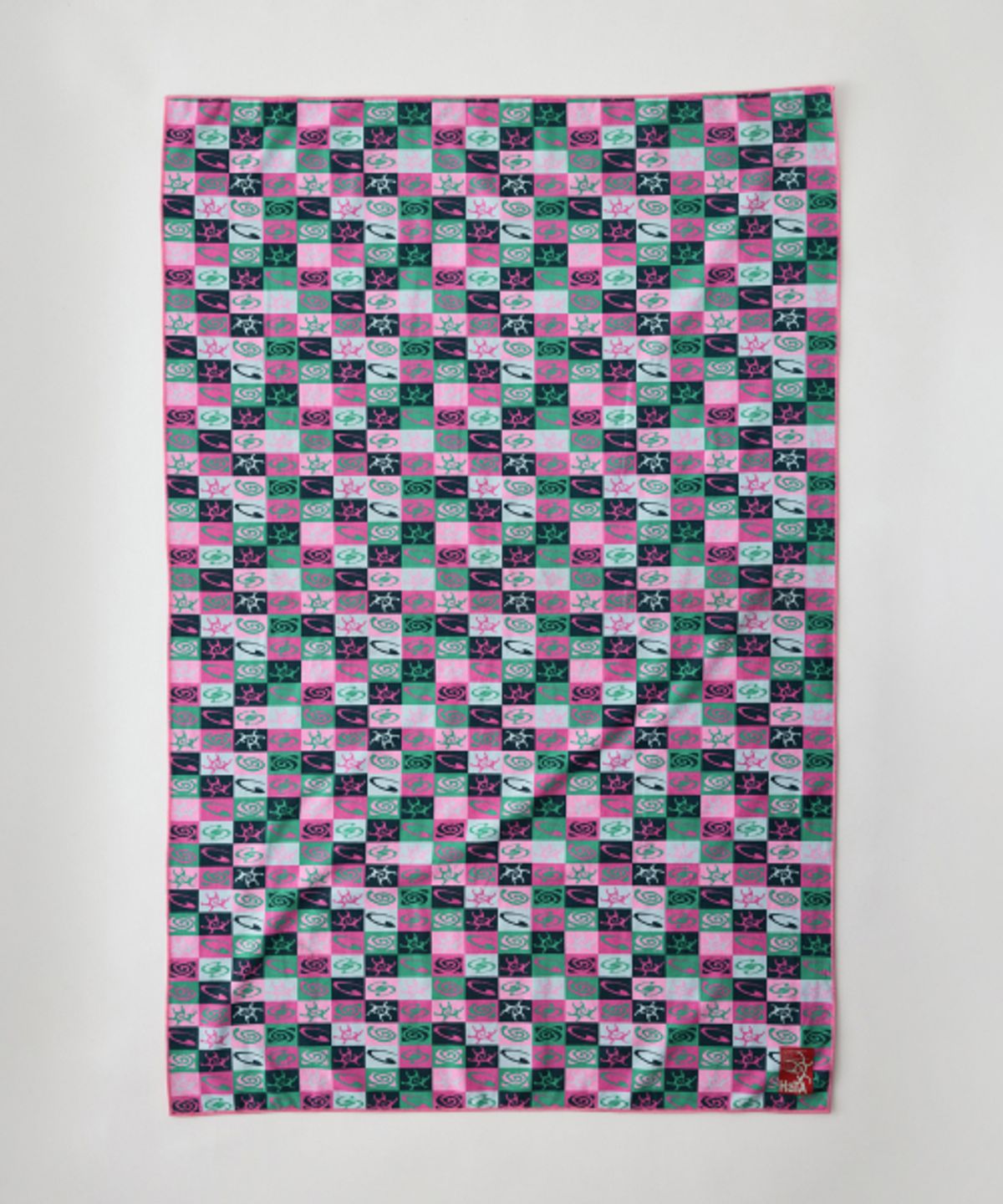 하타(HATA) Beach Towel_Candypop Check
