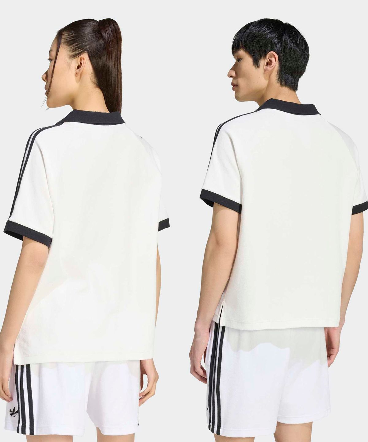 아디다스(ADIDAS) 테리 폴로 셔츠 - 클라우드화이트 / KW7399