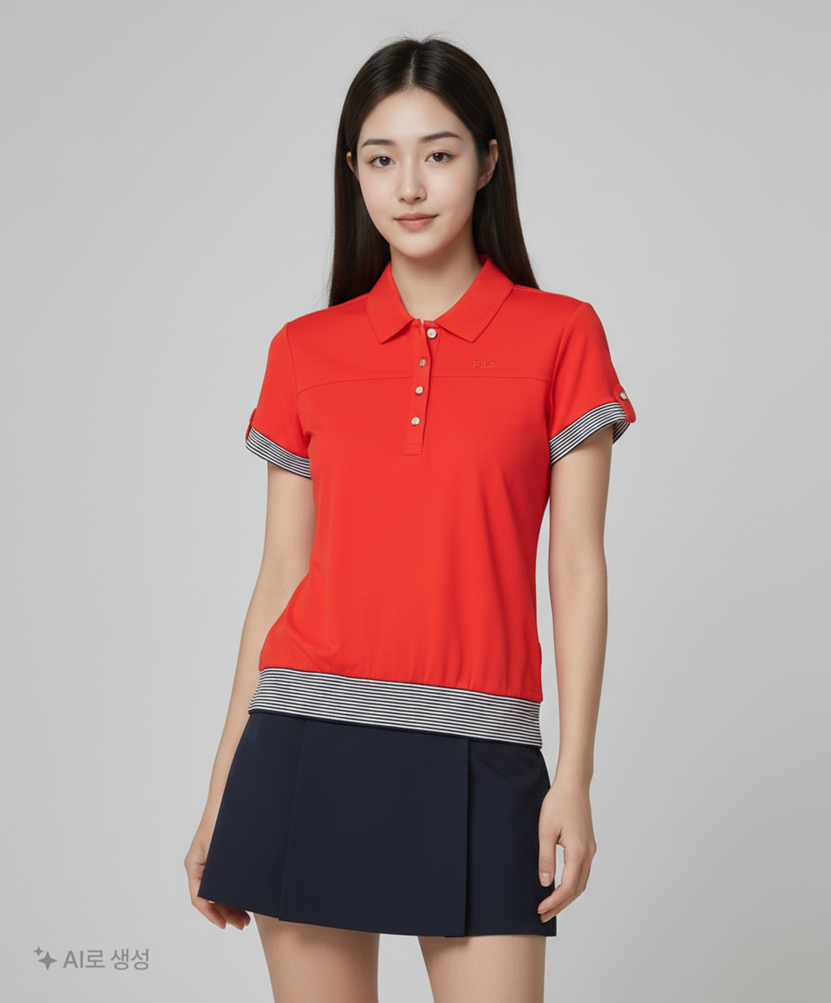휠라(FILA) 피케/카라 티셔츠 90