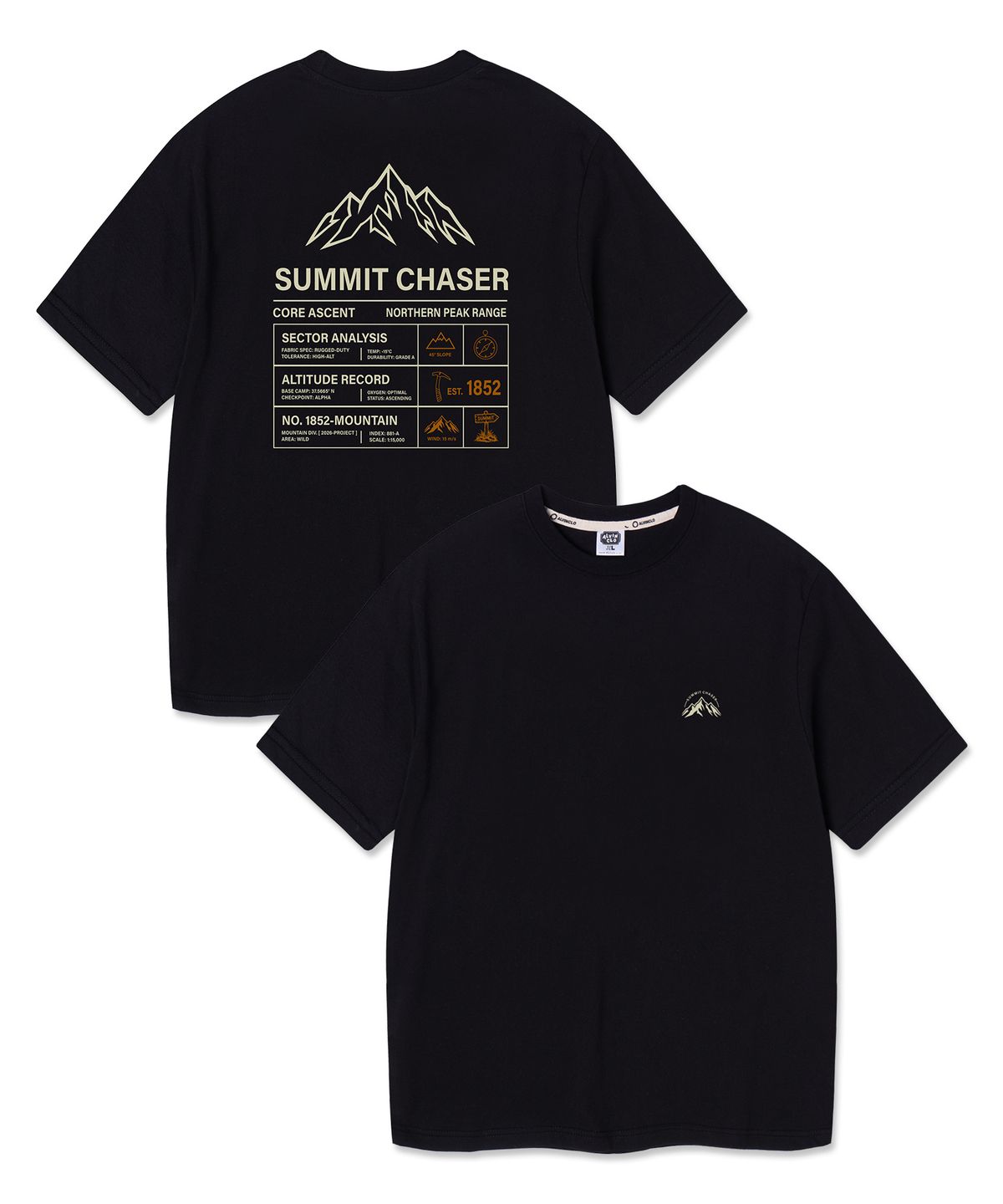 앨빈클로(ALVINCLO) SUMMIT CHASER 반팔티 AST3657 (3COLOR)