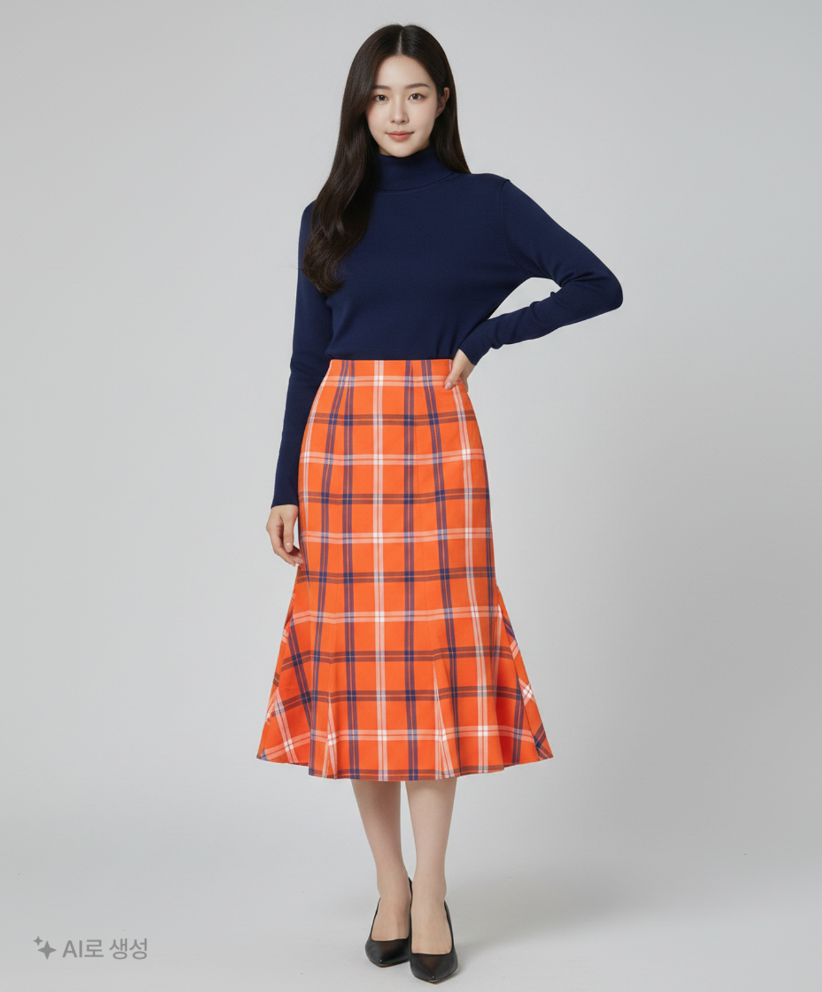 유어네임히얼(YOURNAMEHERE) 롱스커트 XXS