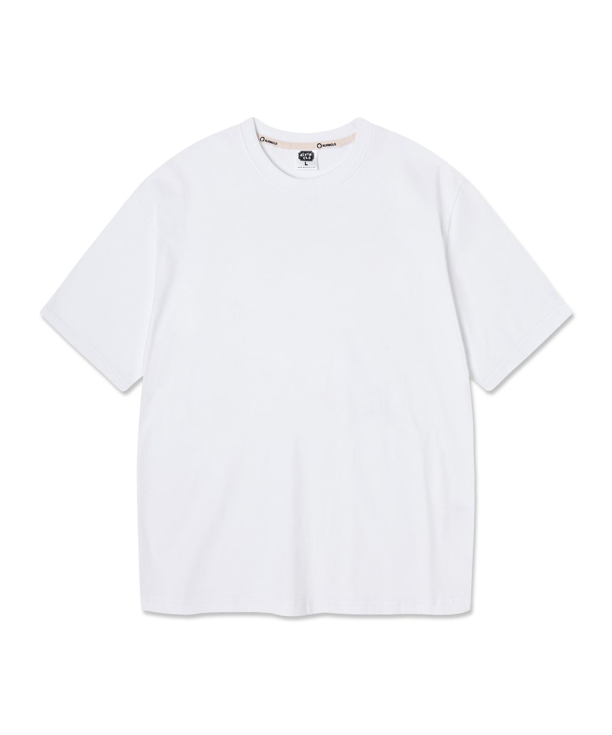 앨빈클로(ALVINCLO) 40수 더블코튼 무지 반팔티셔츠 AST3652 (3COLOR)