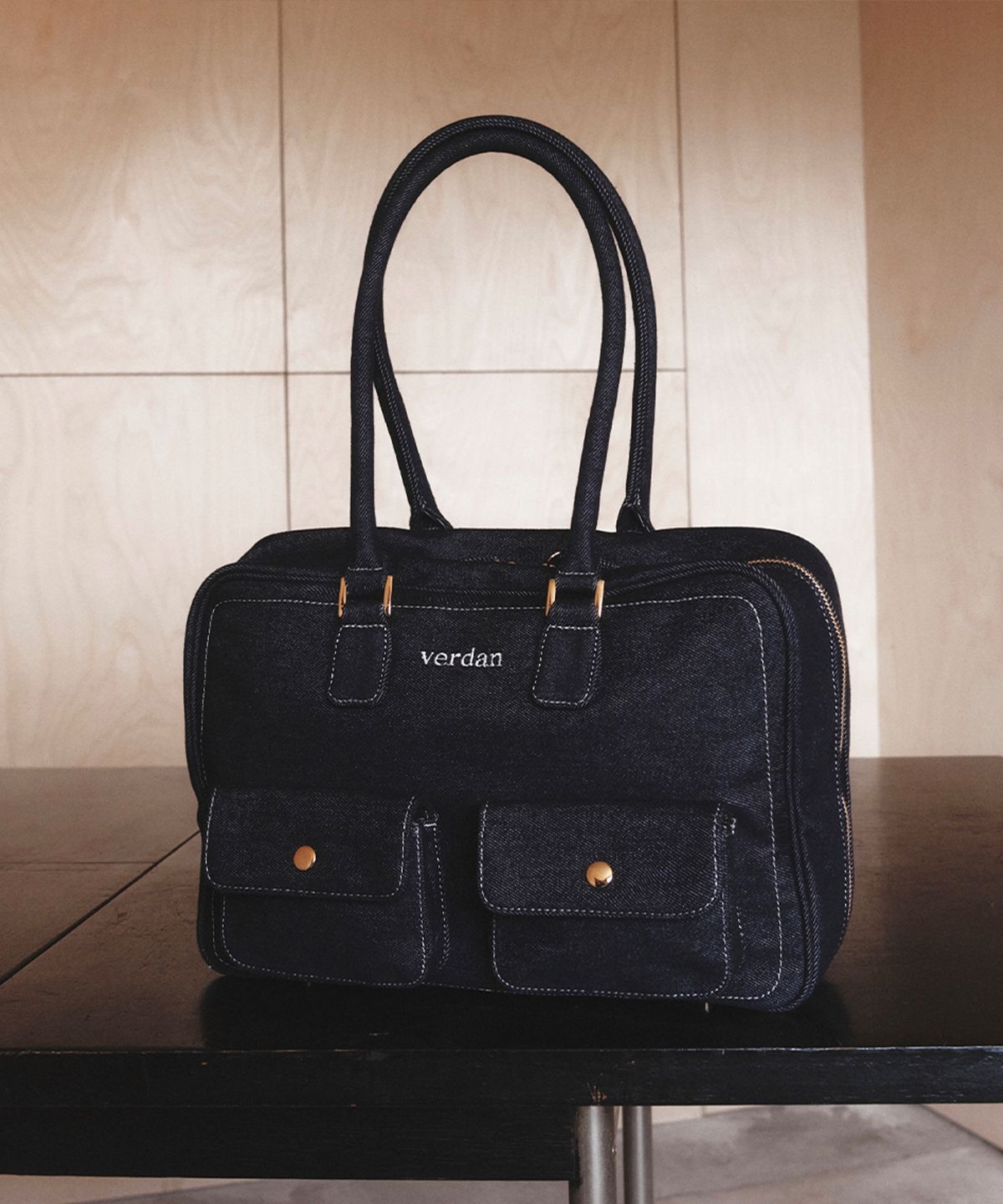 버던(VERDAN) Mardi Laptop Bag_denim