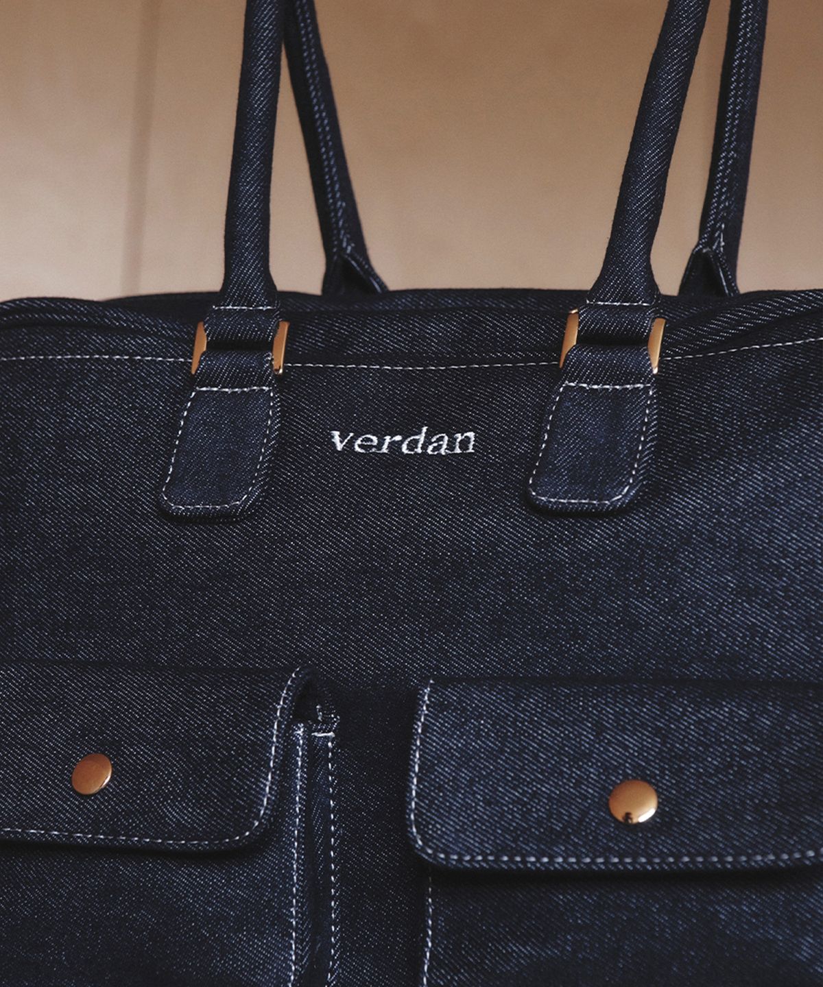 버던(VERDAN) Mardi Laptop Bag_denim