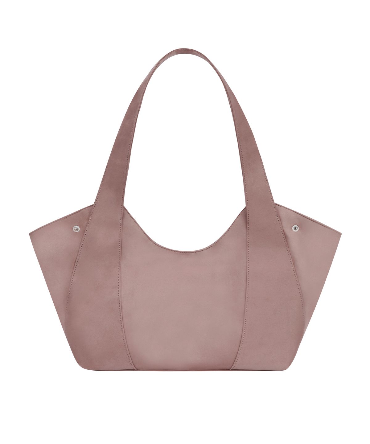 버던(VERDAN) Aube Suede Shopper Bag_rose