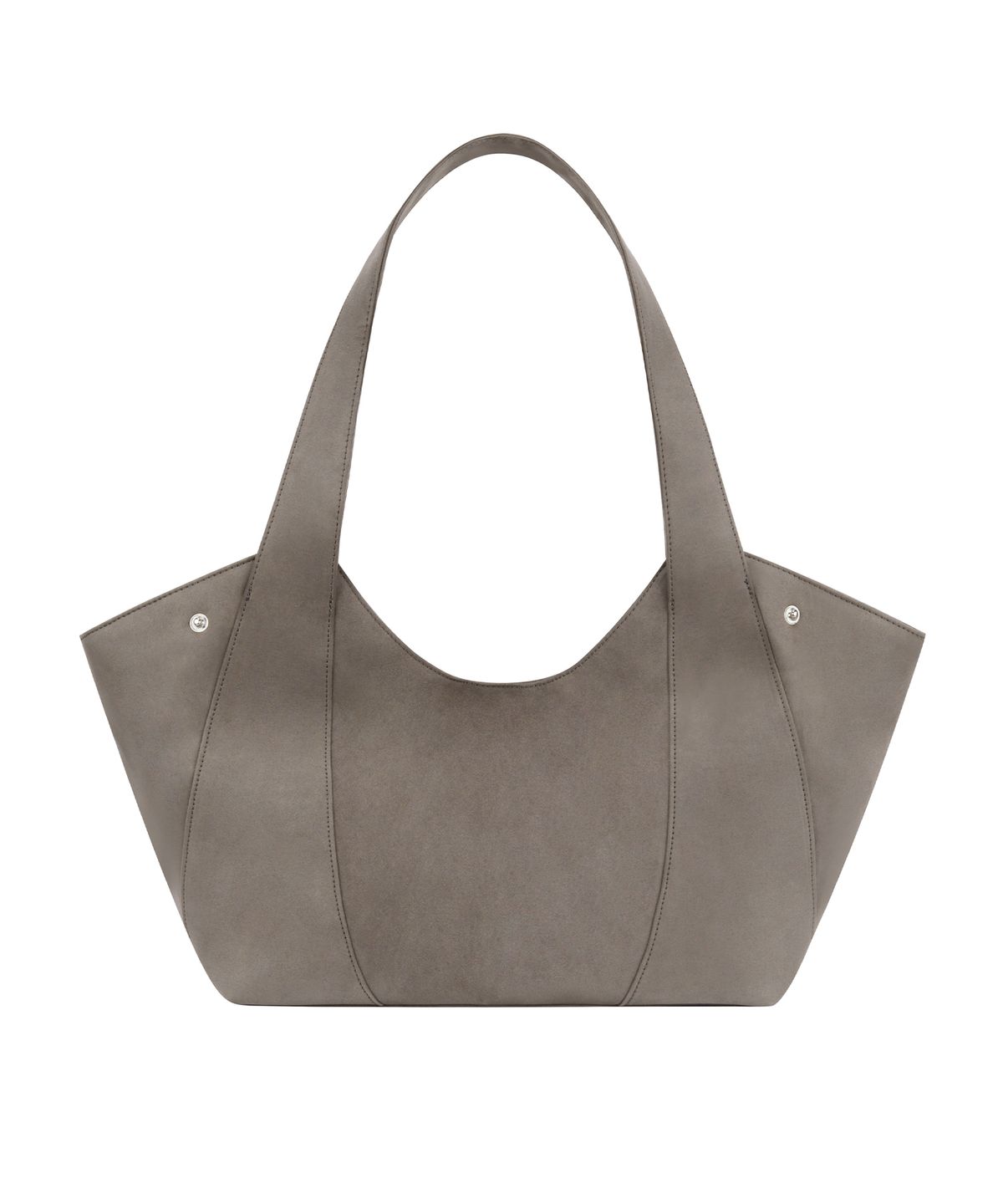 버던(VERDAN) Aube Suede Shopper Bag_grey