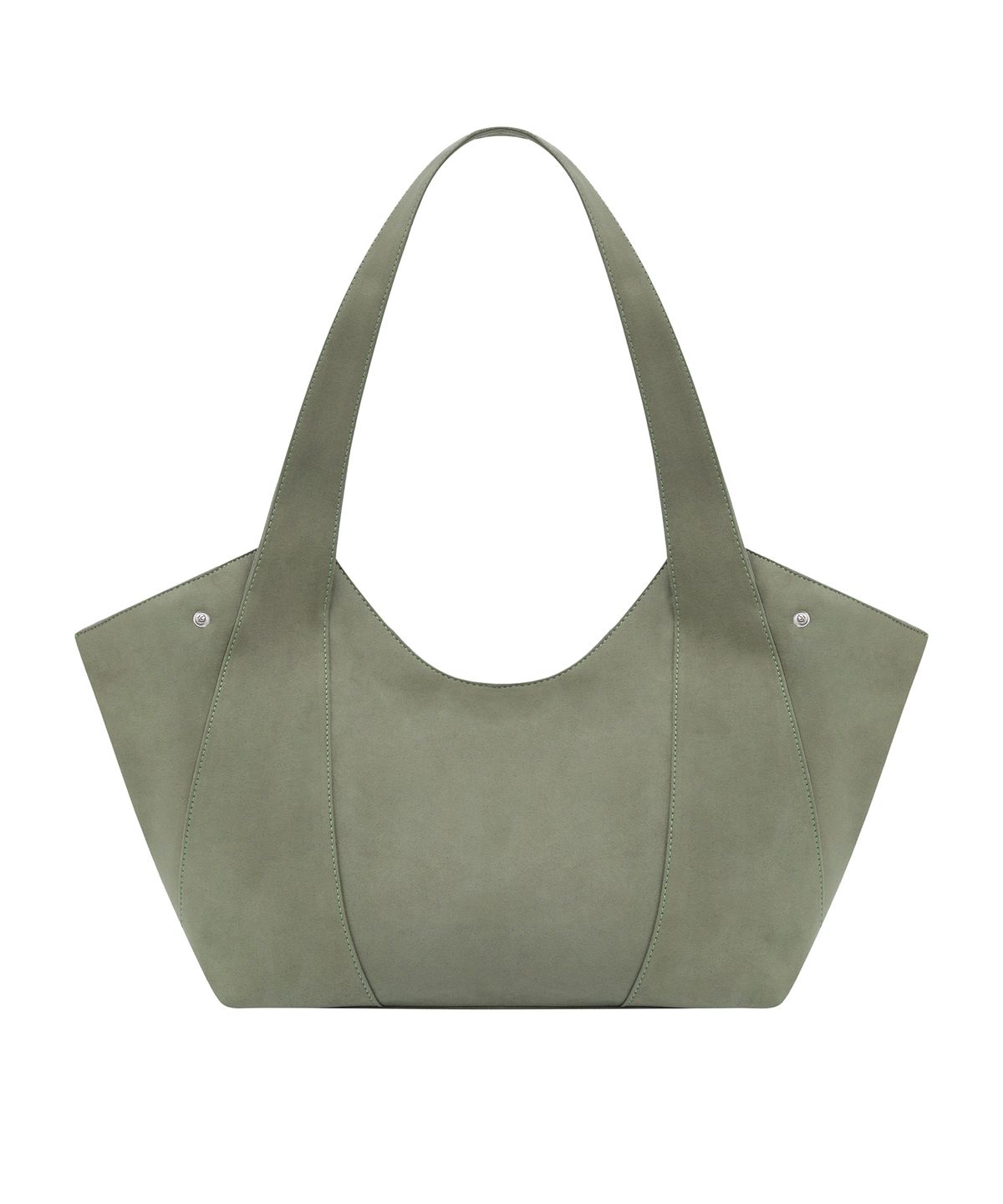 버던(VERDAN) Aube Suede Shopper Bag_green