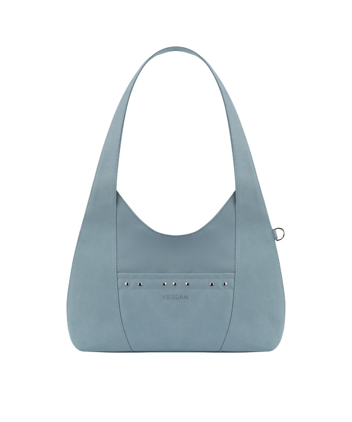 버던(VERDAN) Aube Suede Shopper Bag_blue