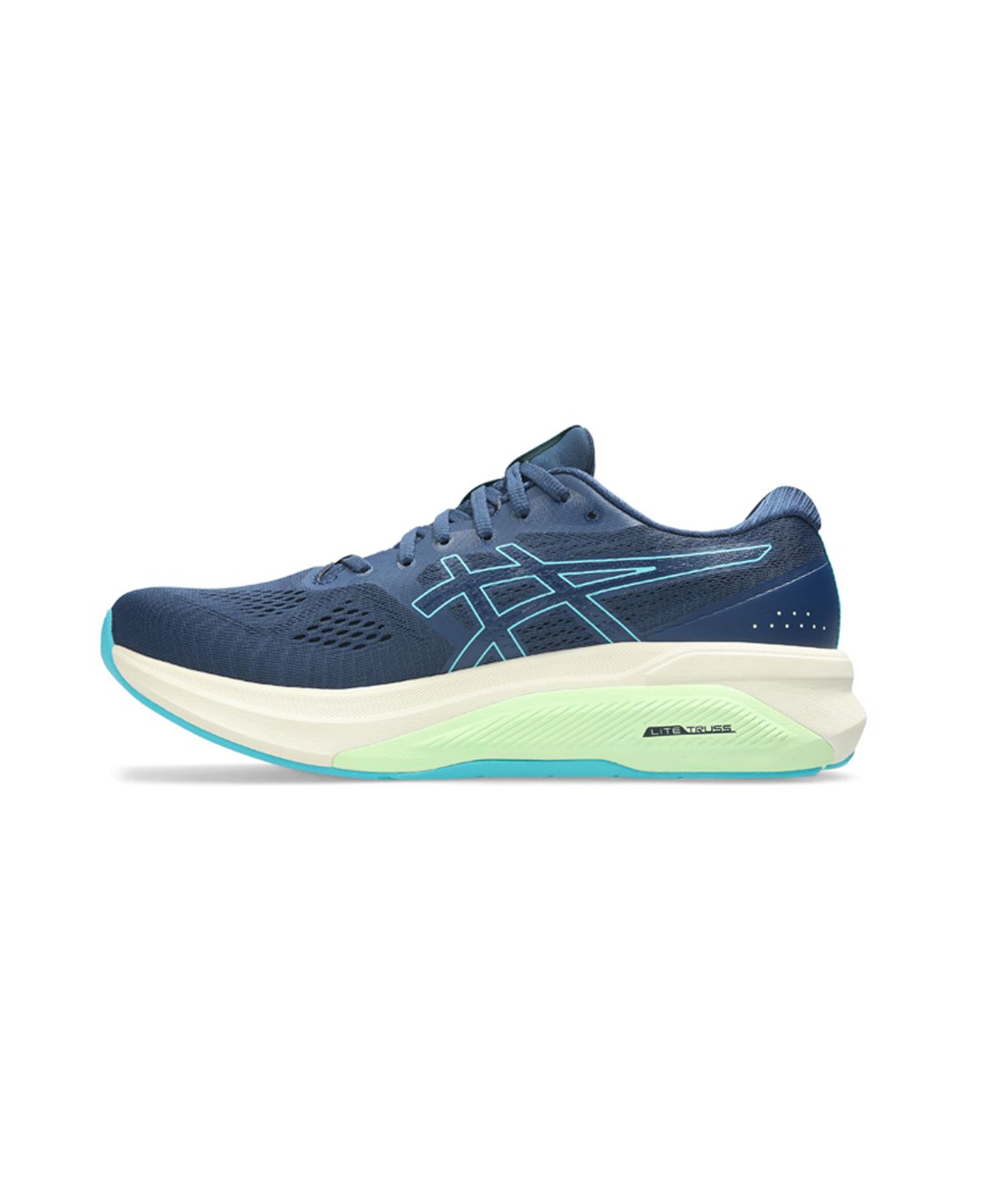 아식스(ASICS) GT-4000 4 맨 와이드 - 인디펜던스 블루:에너지 아쿠아/1011B870-402