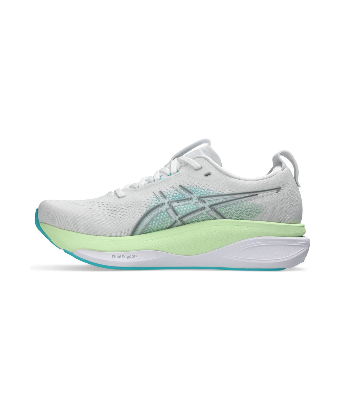 아식스(ASICS) 젤-카야노 33 남성 엑스트라 와이드 - 화이트:에너지아쿠아 / 1011C229-100